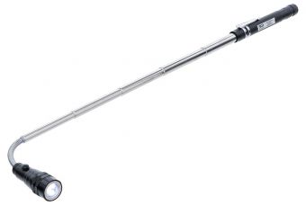 Izvēršams LED lukturītis ar magnētisko uztveršanas rīku | "2-in-1" (9303)