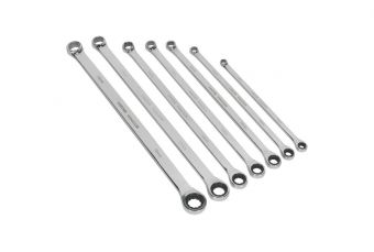 Набор двойных ключей с трещоткой 8 - 19 мм | 7 шт. (DR07)