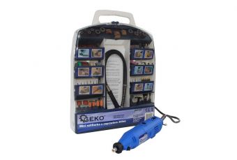 Гравер / шлифовальный станок | с гибким удлинителем и аксессуарами | 300 шт. (79314-300)