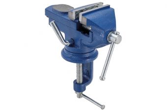 Тиски настольные поворотные | с наковальней | Челюсть 60 мм (3056)