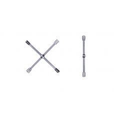 Крестовой ключ | складной / раздвижной | 17/19/21/24 мм + 1/2 "адаптер (SK2017083)