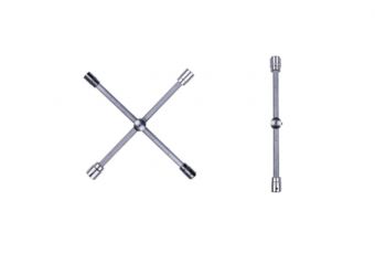 Крестовой ключ | складной / раздвижной | 17/19/21/24 мм + 1/2 "адаптер (SK2017083)