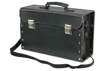 Сумка кожаная для инструмента | 26X40X14 см (78730)