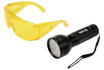 Набор проверки утечек хладогена UV фонарь | 21-LED (YT-08581)