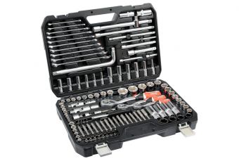 Instrumentu komplekts 6,3 mm (1/4 collas) / 10 mm (3/8 collas) / 12,5 mm (1/2 collas) | 128 gab. (YT-38872)