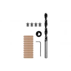 Деревянные штифты / сверла, центральные маркеры, пробки 8 мм | 17 шт. (YT-44111)