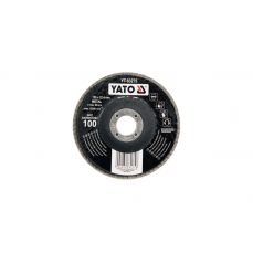 Круг лепестковый тарельчатый 125мм-Р120 (YT-83276)