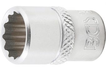 Muciņa 12-malu | 6,3 mm (1/4 collas) piedziņa | 7/16 collas (10878)