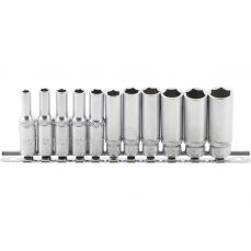 Набор насадок шестигран. глубокие | 6,3 мм (1/4") | 4-13 мм | 11 шт. (2221)