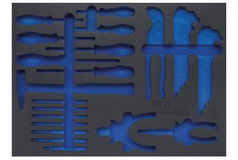 Лоток для инструментов 3/3, пустой | для BGS 4038 (4038-1)