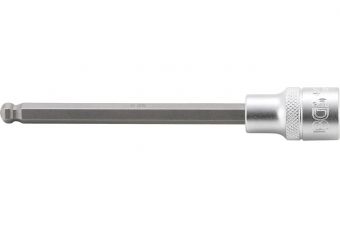 Bit Socket | garums 140 mm | 12,5 mm (1/2 collas) | 8 mm lodveida ligzdas sešstūra (4258-8)