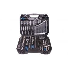 KOMBINĒTAIS UZGRIEŽŅU ATSLĒGU KOMPLEKTS 1/4" 1/2" 3/8" 219PCS. BEKERS (121219N1-2)