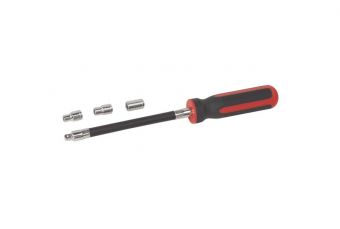 Set of screwdrivers for nuts for flexible clamps, 4 pcs. (AT1171)