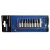 Set of tips | 6.3 mm (1/4") | T-Star (for Torx) T10 - T50 | 9 pcs. (KR144010)