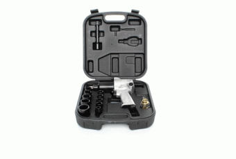 1/2'' Ударный пневмогайковерт с головками PROFI 17 шт. 569Нм (KD1424)