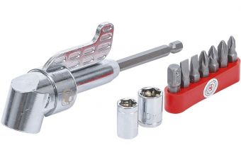 Offset Screwdriver Attachment for Drills | 10 pcs. (20801)