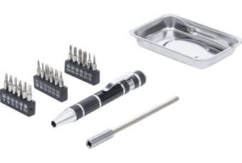 Набор насадок для прецизионных отверток | с магнитной оболочкой | 21 шт. (20821)