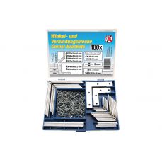 Набор угловых кронштейнов | 180 шт. (80920)