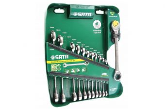 Набор ключей шестеренчатых комбинированных 12шт. (8-19) (S09066)