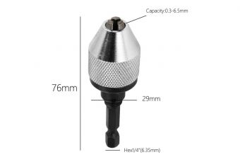 Инструмент захвата для свёрл 0,3 - 5 мм, с 1/4 «(6,3 мм) наконечником (SK19262)