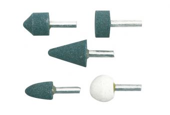 Abrazīvo bora frēžu komplekts | 5 gab. (25400)