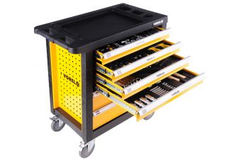 6 drawers roller cabinet with tool insert / 177pcs (58540)