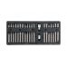 6 drawers roller cabinet with tool insert / 177pcs (58540)