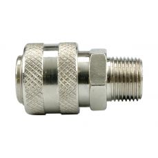 Быстросъемная муфта +клапан наружной резьбой 1/2 (81372)