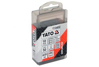 Набор бит 50мм 10шт (YT-04832)