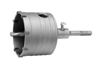 Hollow drill set, sds+ shank 80 mm (YT-4403)