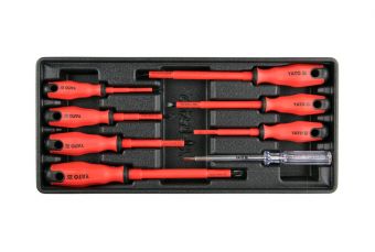 Izolēts skrūvgriežu komplekts | 8 gab. (YT-55462)