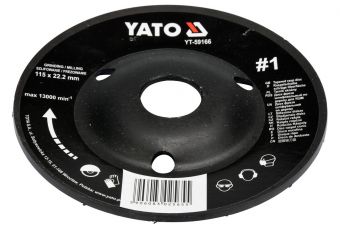 Диск фреза шлифовальный по дереву для УШМ 115мм No1 (YT-59166)