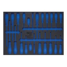 Пустой футляр в тумбе для отверток | 3/3 ящика | Из BGS 4014 (4014-5)