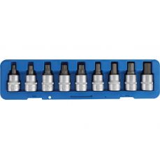 Набор головок со вставкой | 20 мм (3/4") | Внутренний шестигранник, T-Star (для Torx) | 9 шт. (5189)