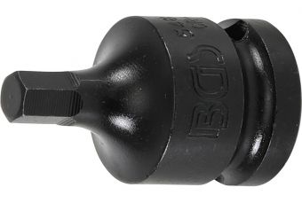 Ударый бит | 12,5 мм (1/2") привод | Внутренний шестигранник 7 мм (5485-7)