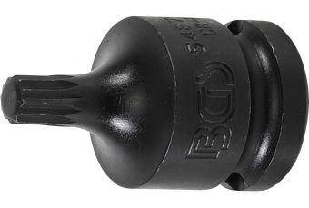 Ударный бит 12,5 мм (1/2 дюйма) Шлиц (XZN) M8 (5487-M8)