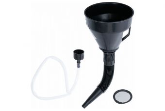 Набор воронок для заливки масла | с гибкой трубкой и шлангом | Ø 135 мм | 3 шт. (6866)