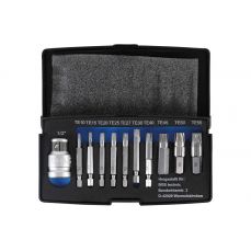 Отвертки для винтов | для поврежденного T-Star (для Torx) T10 - T55 | 11 шт. (9170)