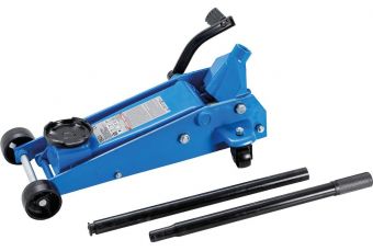 Домкрат подкатной | гидравлический | 3 т | с быстрой педалью подъема (9251)