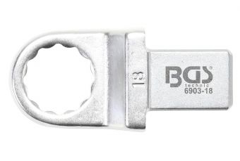 Push Fit Ring Spanner | 18 mm | Square Size 14 x 18 mm (6903-18)