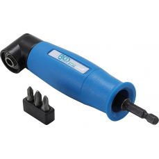 Адаптер угловый для бит 155 мм | 90° | 1/4" (6,3 мм) (9758)