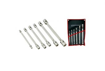 Set of E-TORX socket wrenches with double flexible head, 5 pcs. (SW4050)