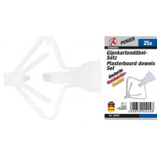 Гипсокартон Дюбель Ассортимент | 25 шт. (80843)