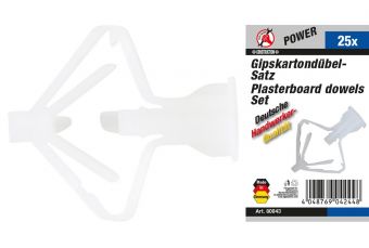 Гипсокартон Дюбель Ассортимент | 25 шт. (80843)