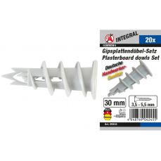 Гипсокартон Дюбель Ассортимент | 20 шт. (80844)