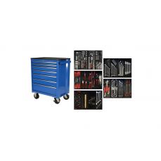 Тумба на роликах с полками для инструментов, 269 шт. (TBR3007BXIR)