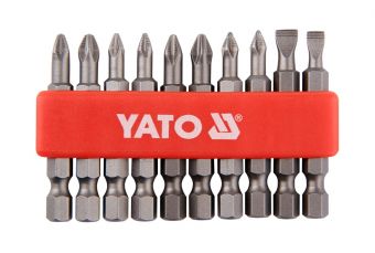 Набор длинных бит крестовых | 50 мм | 10 шт. (YT-0483)