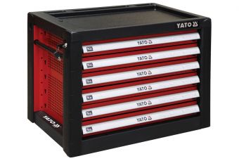 Тележка для инструмента с 6 ящиками 690x465x535MM (YT-09155)