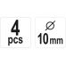 Маркеры центра 10 мм / 4 шт. (YT-44106)