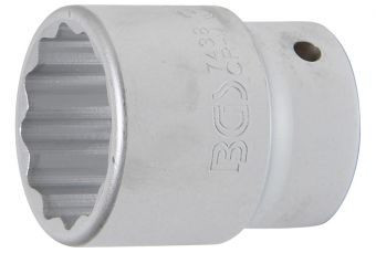 Socket, 12-point | 20 mm (3/4") Drive | 38 mm (7438)